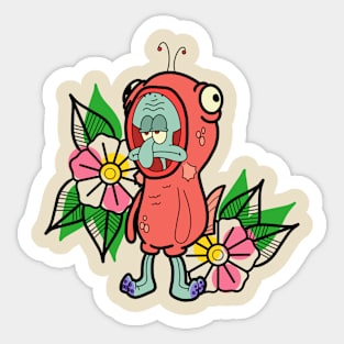 Squidward Q. Tentacles Sticker